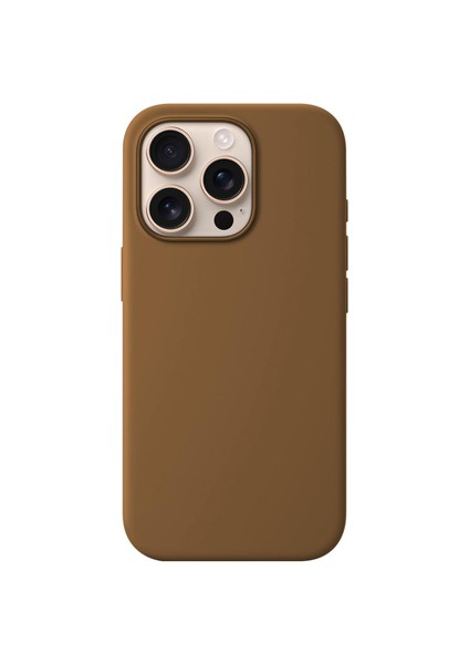 iPhone 16 Pro Max Içi Kadife Kaplamalı Airline Silikon Kılıf