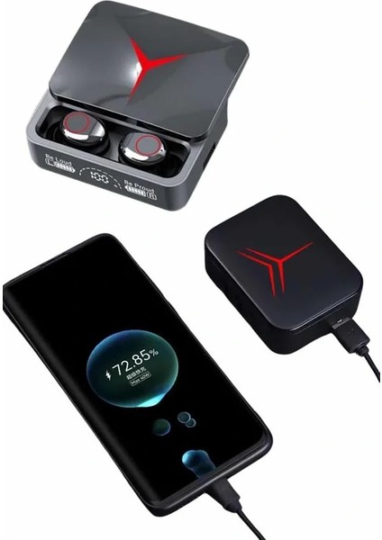 Kablosuz Bluetooth Kulaklık Powerbank Özellikli Göstergeli Hd Mikrofon modelleri