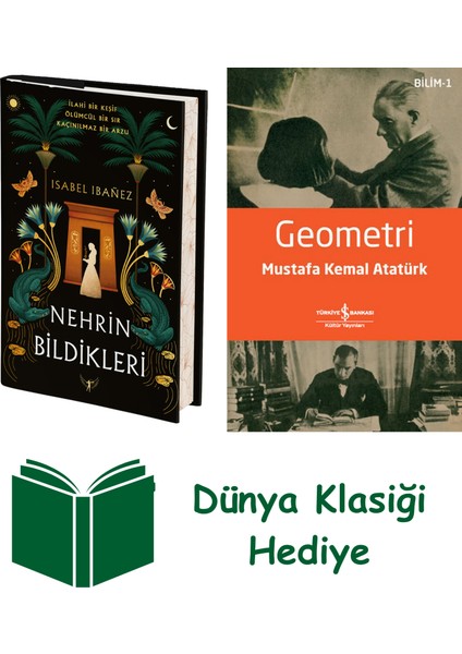 Nehrin Bildikleri (Ciltli) + Geometri + Dünya Klasiği Hediye