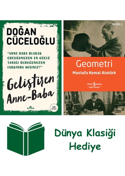 Geliştiren Anne-Baba + Geometri + Dünya Klasiği Hediye
