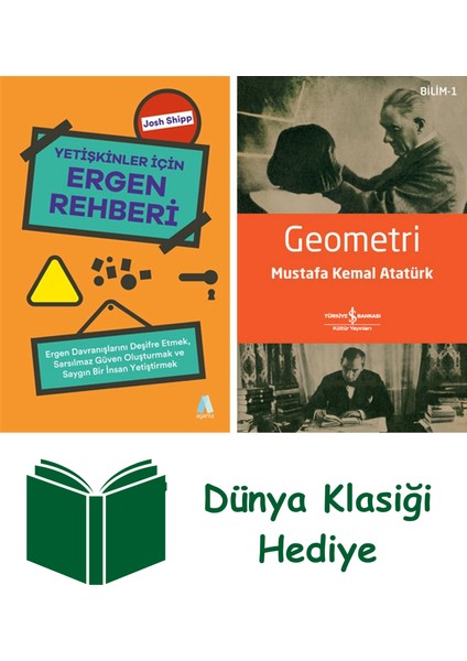 Yetişkinler Için Ergen Rehberi + Geometri + Dünya Klasiği Hediye