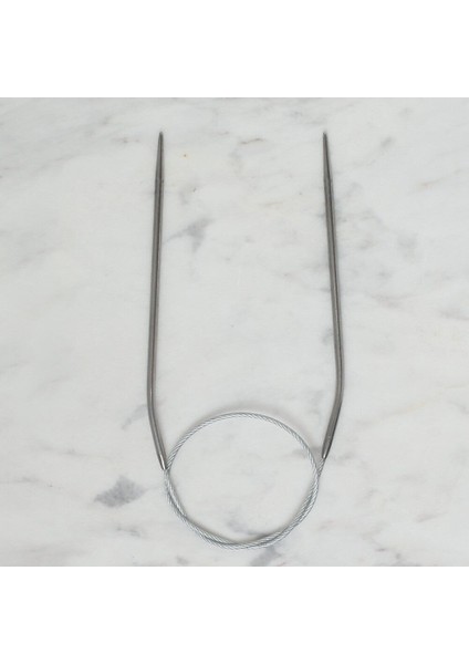 Loren Crafts 2,5 mm Çelik Misinalı Şiş 40 cm