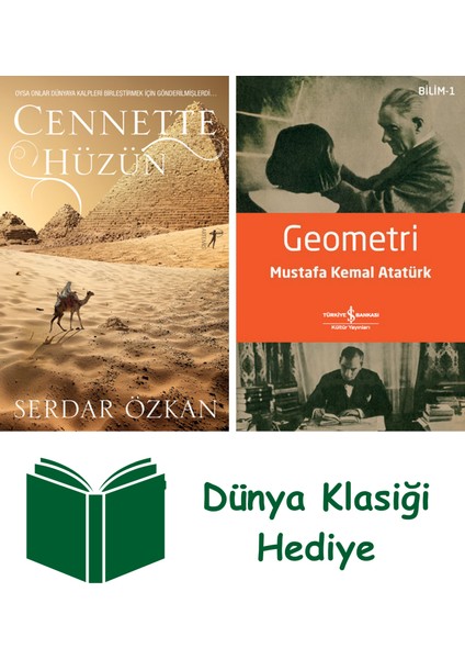 Cennette Hüzün + Geometri + Dünya Klasiği Hediye