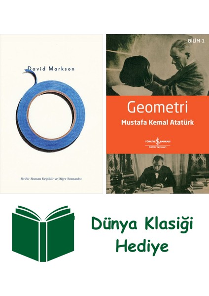 Bu Bir Roman Değildir ve Diğer Romanlar + Geometri + Dünya Klasiği Hediye