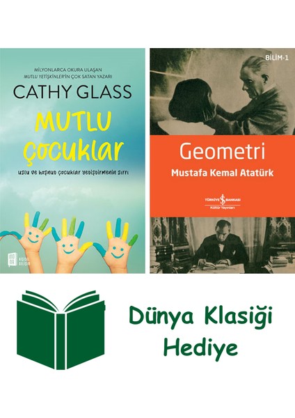 Mutlu Çocuklar + Geometri + Dünya Klasiği Hediye
