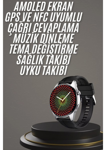 Yeni Nesil Akıllı Saat 1.5 Inç Amoled Ekran Çağrı Cevaplayabilen fiyatları