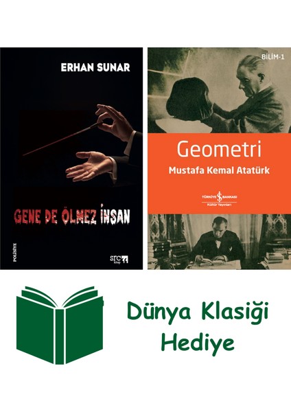 Gene De Ölmez Insan + Geometri + Dünya Klasiği Hediye