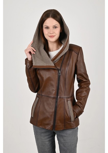 Kadın Deri Mont 07KSN fırsatları