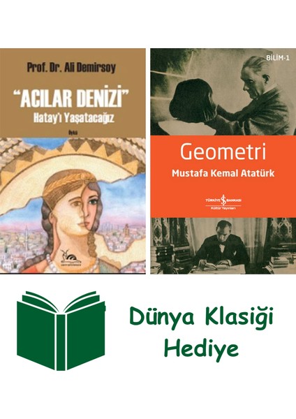 Acılar Denizi + Geometri + Dünya Klasiği Hediye