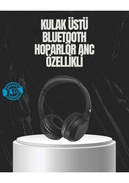 Katlanabilir Usb-C Şarjlı Bluetooth Kulaklık