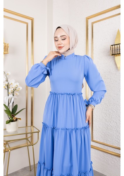 Kat Kat Bible Elbise-Indigo fiyatları