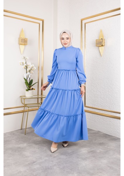 Kat Kat Bible Elbise-Indigo fırsatları