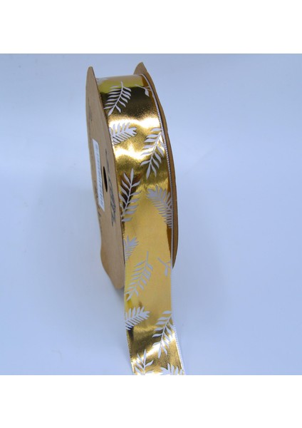 Yılbaşı Baskılı Kurdele 2.5 cm modelleri