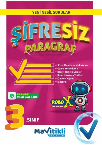 3.sınıf Şifresiz Paragraf