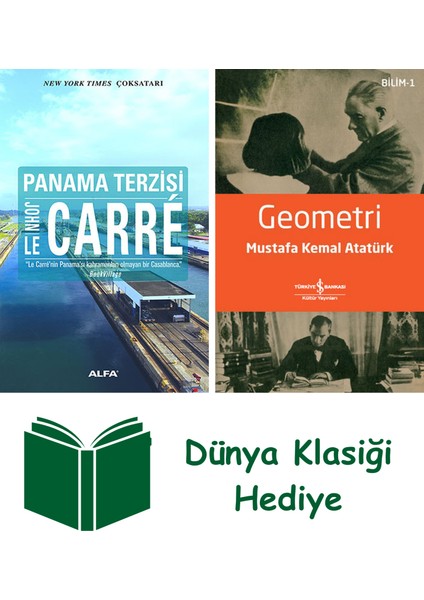 Panama Terzisi + Geometri + Dünya Klasiği Hediye