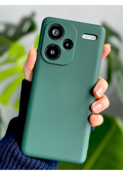 Redmi Note 13 Pro Plus Uyumlu Içi Kadife Lansman Esnek Silikon Kılıf
