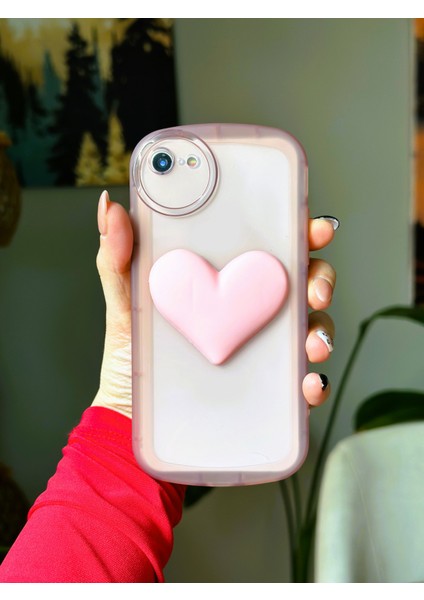 Iphone 7 Plus - 8 Plus Uyumlu Oyuncaklı Kalp Model Kılıf
