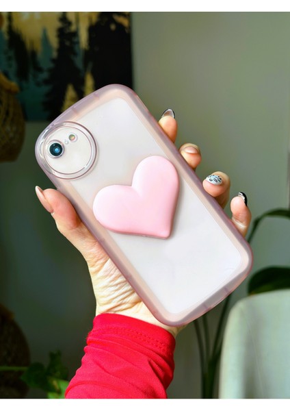 Iphone 7 Plus - 8 Plus Uyumlu Oyuncaklı Kalp Model Kılıf modelleri