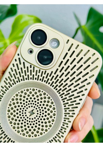 Iphone 15 Uyumlu Lensli Magsafe Özellikli Darbe Önleyici Koruyucu Kılıf