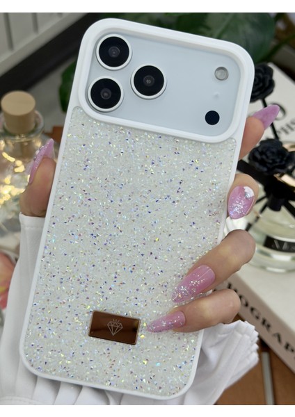 Iphone 17 Promax Uyumlu Elmas Tasarımlı Taşlı Işıltılı Parlak Pırlanta Kılıf fırsatları