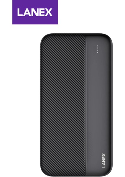 Nrtmsa Lanex LP01 10.000 Mah 22.5W Pd Hızlı Şarj Powerbank - Siyah