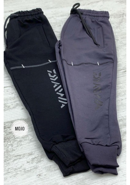 Mojo Erkek Çocuk Baskılı Eşofman Altı 2195 Antrasit