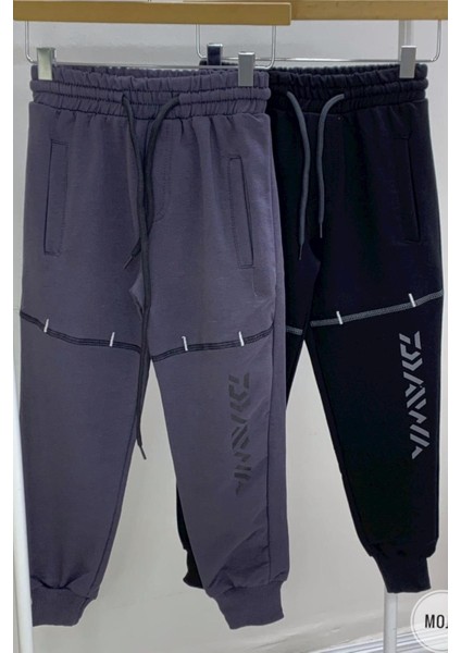 Mojo Erkek Çocuk Baskılı Eşofman Altı 2195 Antrasit