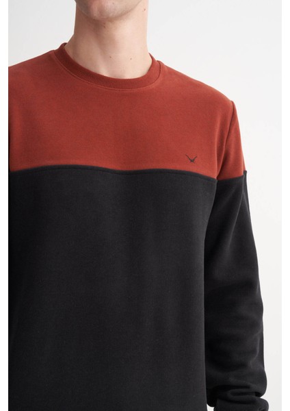 Kiremit Erkek Sweatshirt 56420 fırsatları