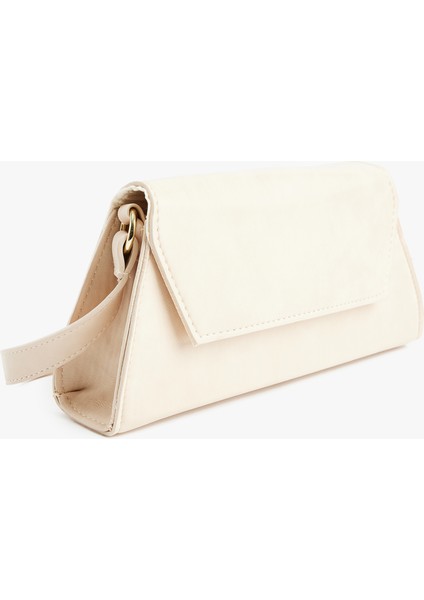 Suni Deri Kapaklı Saplı Baget Çanta fiyatları