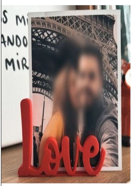 Love Yazılı Fotoğraf Tutucu Dekorasyon Ürünü fiyatları