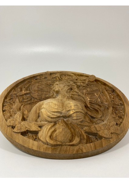 Grycnc Farlı Ile Cnc Yapımı Dekoratif Kabartma Tablo Görsel-Kabartmalı Duvar ve Masa Süsü modelleri