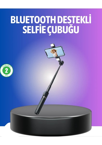 Bluetooth Selfie Çubuğu – Uzaktan Kumandalı