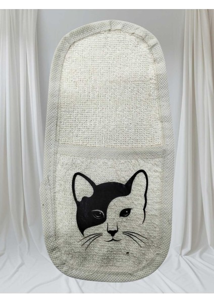 Kedi Desenli Çocuk Banyo Lifi | Havlu Kumaştan Bebek Banyo Lifi |bez Poşette Saklayınız fiyatları