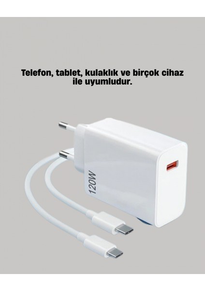 120W Mi Turbo Akıllı Tanıma Çipli Hızlı Şarj Cihazı Taşınabilir ve Dayanıklı fiyatları