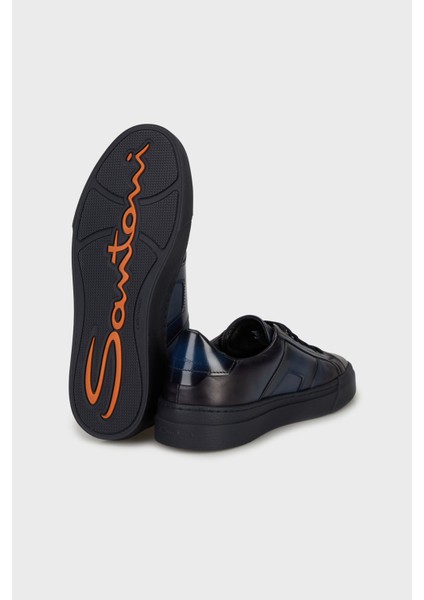 Hakiki Deri Bağcıklı Sneaker Ayakkabı Erkek Ayakkabı MBGT22018OCNRGONU60 fırsatları