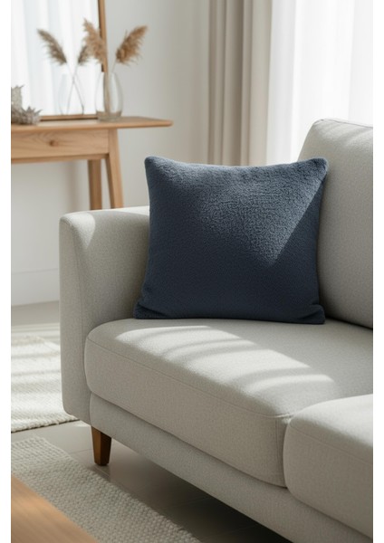 Pufina 45*45 Tavşan Tüyü Yastık Kırlent