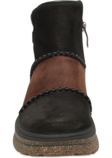 D25KB-4090 Günlük Siyah-Kahverengi Kadın Bot modelleri