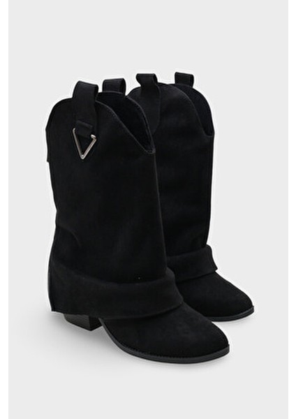 Rhianna Büzgülü Kovboy Çizme