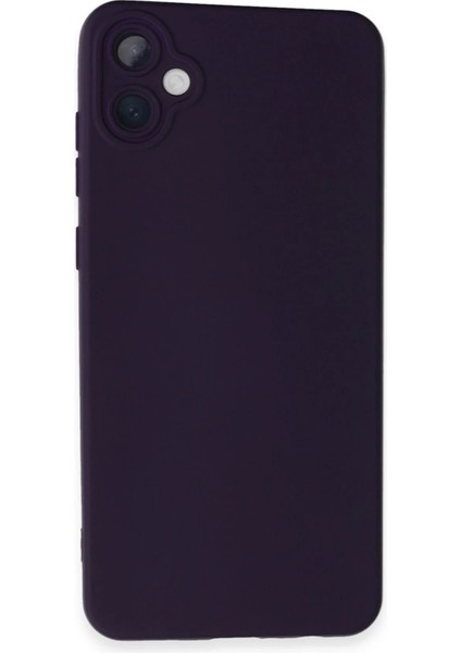 Samsung Galaxy A05 Kılıf Nano Içi Kadife Silikon - Mor - FKU8665-4479