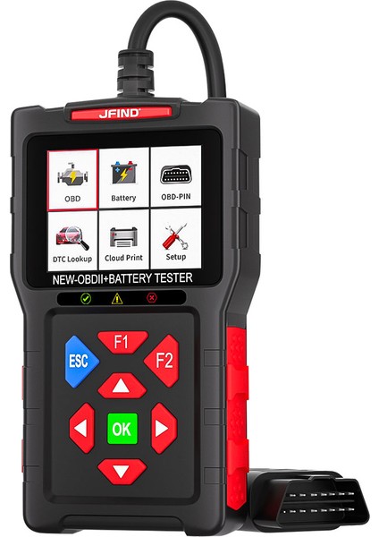 Jfınd JF700 Ultra Araç Teşhis Tarayıcı Kontrol & 12V 24V Batarya Test Cihazı fiyatları