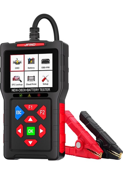 Jfınd JF700 Ultra Araç Teşhis Tarayıcı Kontrol & 12V 24V Batarya Test Cihazı modelleri