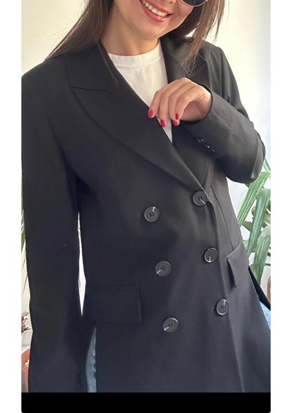 Kadın Siyah Tarz Ceket