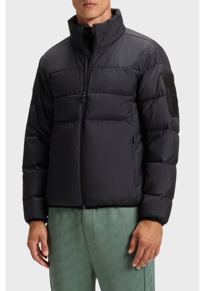 Kapitoneli Regular Fit Dik Yaka Su Itici Şişme Mont Erkek Mont 50544322 402