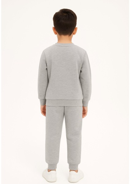 Çocuk Alt Üst Takım – 3 Iplik Şardonlu, Kalın Kumaş, Kışlık Rahat Takım I Sıcak Tutan Yumuşak ve Şık fiyatları