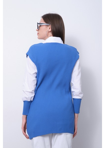 Fitilli Triko Süveterli Gömlek Ikili Kombin modelleri