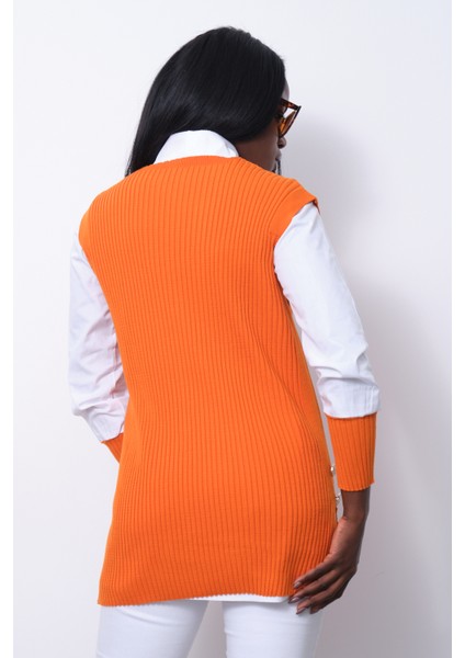 Fitilli Triko Süveterli Gömlek Ikili Kombin fırsatları