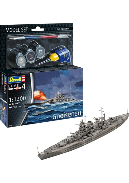 Set Battleship Gneisenau
