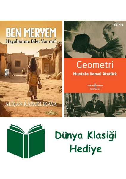 Ben Meryem - Hayallerime Bilet Var Mı? + Geometri + Dünya Klasiği Hediye