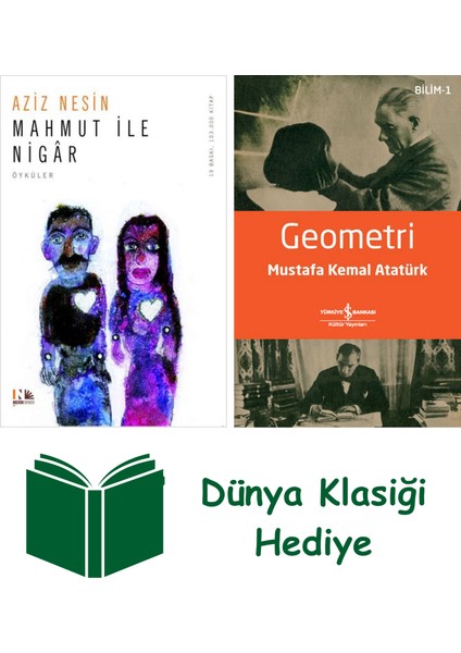 Mahmut ile Nigar + Geometri + Dünya Klasiği Hediye