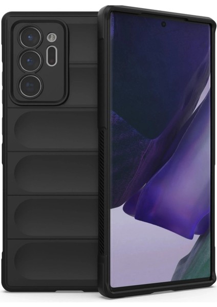 Samsung Galaxy Note 20 Ultra Kılıf Optimum Silikon - Siyah - FKU3095-9954